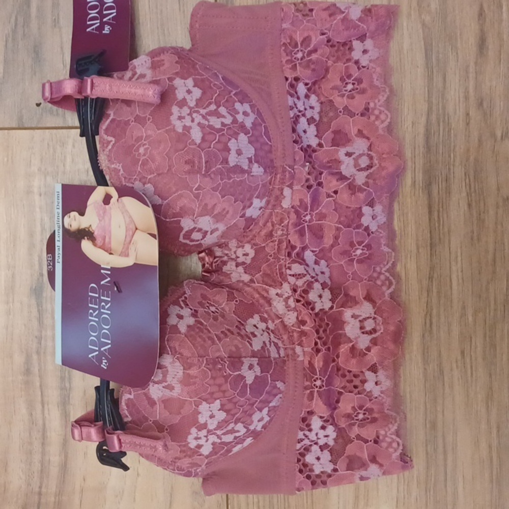 Pink Lace Bra